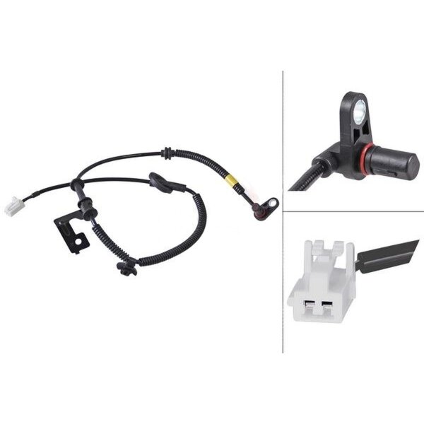 Sensor Raddrehzahl aktiver Sensor 790 mm Kabel A.B.S. für KIA RIO