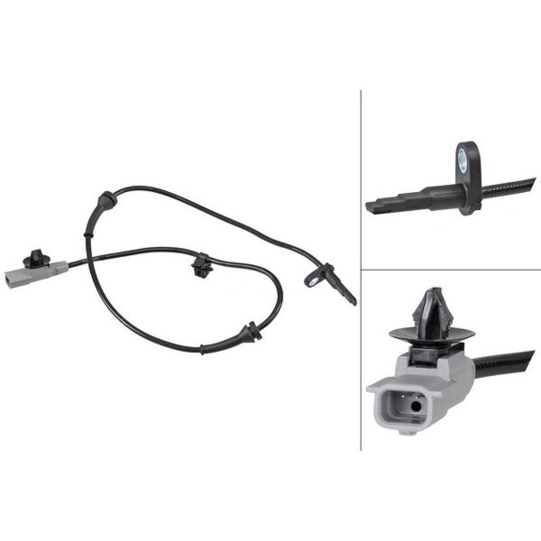 Wheel speed sensor active sensor 760 mm cable A.B.S. for NISSAN MICRA