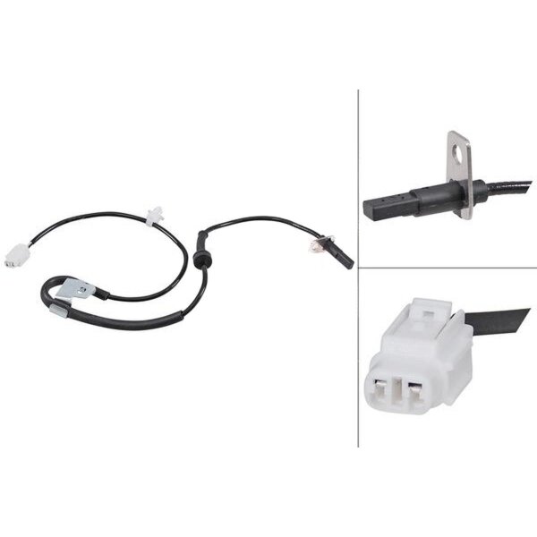 Wheel speed sensor active sensor 720 mm cable A.B.S. for SUZUKI SWIFT