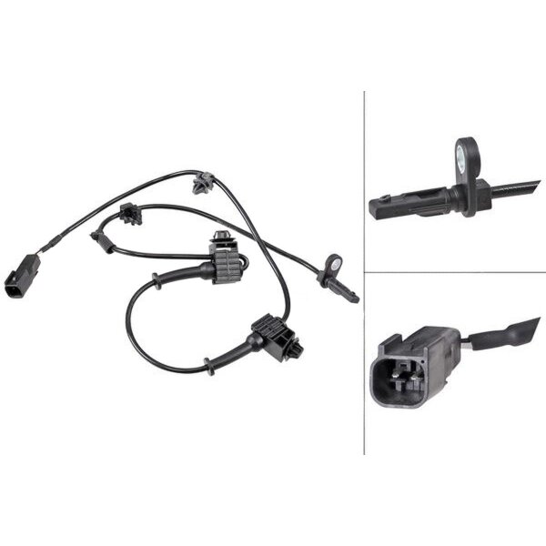 Sensor Raddrehzahl aktiver Sensor 950 mm Kabel A.B.S. für u.a. MAZDA CX-5