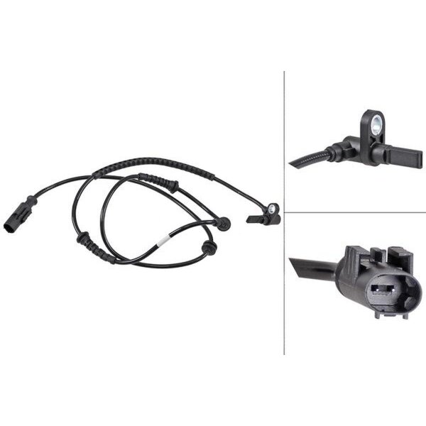 Sensor Raddrehzahl aktiver Sensor 1.160 mm Kabel A.B.S. für u.a. FIAT 500X