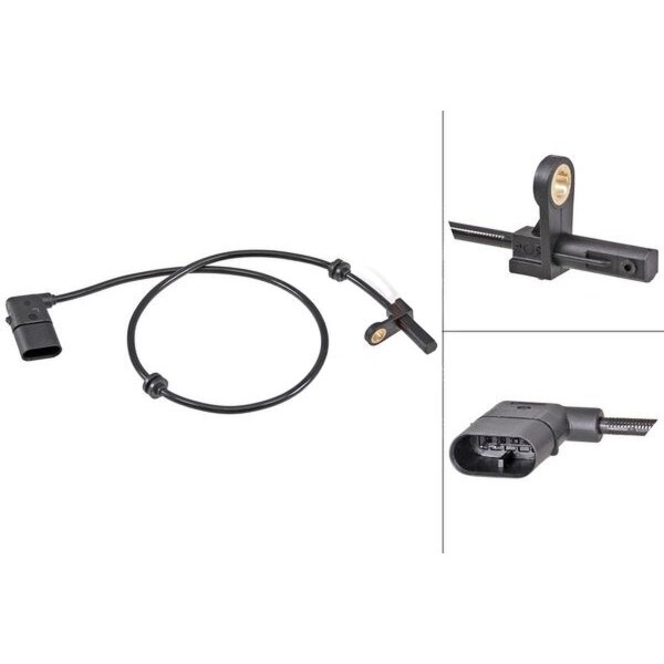 Sensor Raddrehzahl aktiver Sensor 610 mm Kabel A.B.S. für MERCEDES-BENZ S-KLASSE