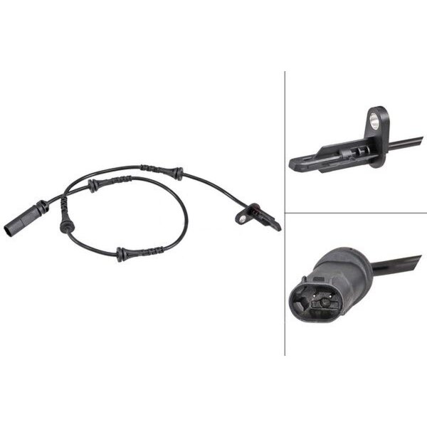 Sensor wheel speed active sensor 730 mm cable A.B.S. for e.g. BMW X5