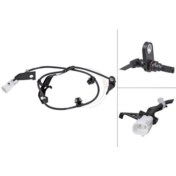 Wheel speed sensor active sensor 685 mm cable A.B.S. for e.g. TOYOTA HILUX
