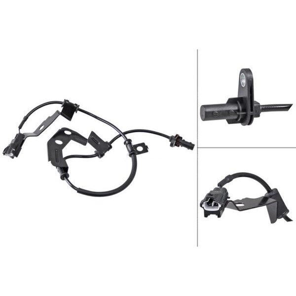 Wheel speed sensor active sensor 635 mm cable A.B.S. for e.g. HYUNDAI SANTA
