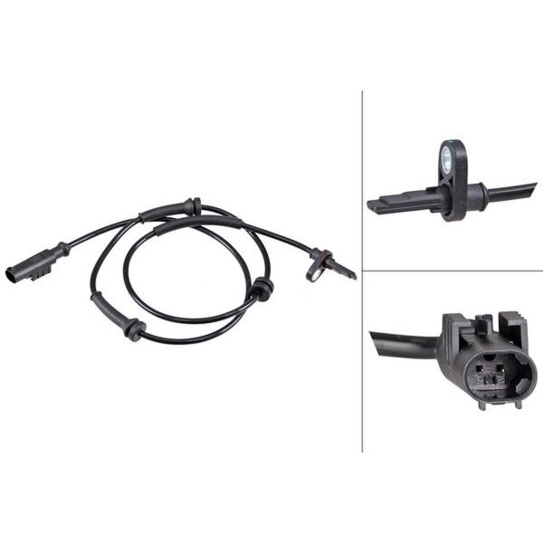 Sensor Raddrehzahl aktiver Sensor 930 mm Kabel A.B.S. für LANCIA YPSILON