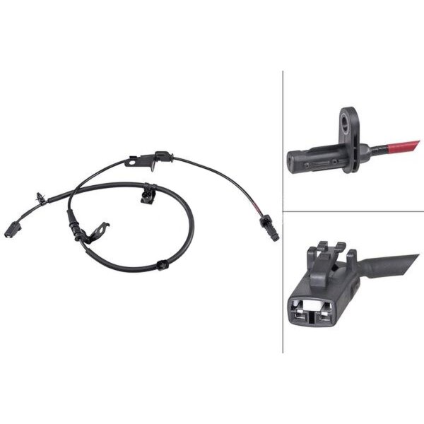 Wheel speed sensor active Hall sensor A.B.S. for KIA SORENTO