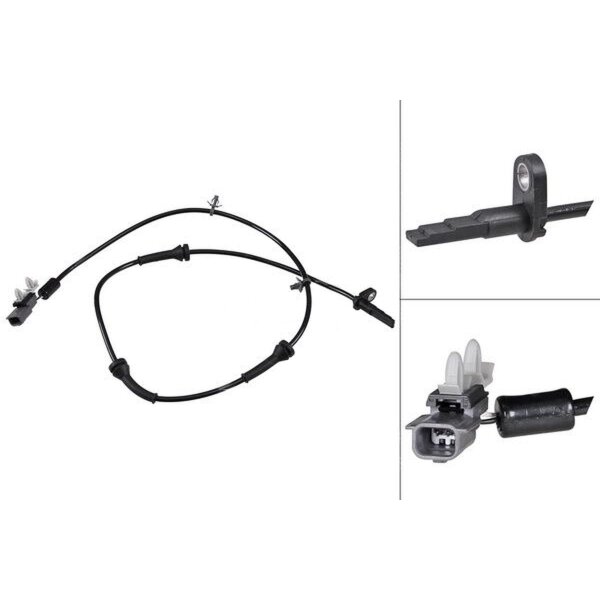 Sensor Raddrehzahl aktiver Sensor 955 mm Kabel A.B.S. für NISSAN