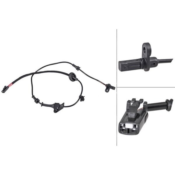Wheel speed sensor active sensor 980 mm cable A.B.S. for KIA CERATO and others