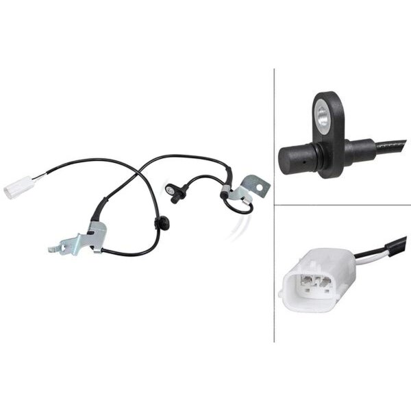 Wheel speed sensor active Hall sensor A.B.S. suitable for MAZDA MX-5