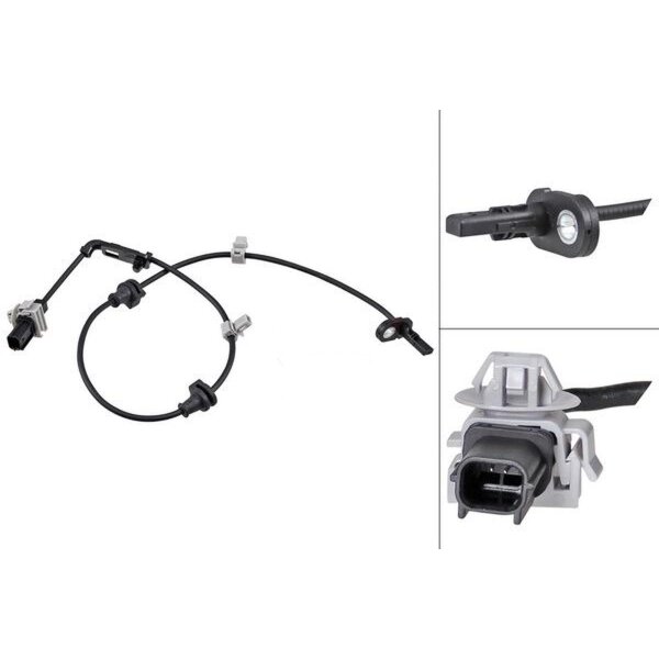 Wheel speed sensor active sensor 680 mm cable A.B.S. for e.g. HONDA CIVIC