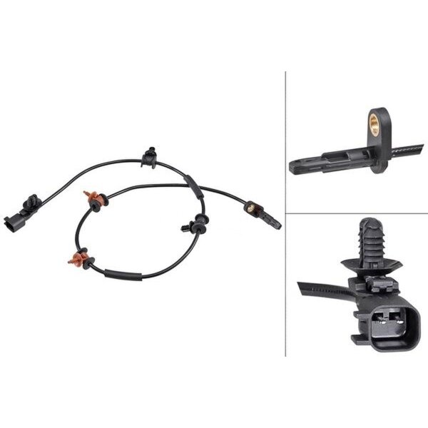 Sensor wheel speed active sensor 765 mm cable A.B.S. for e.g. TESLA MODEL