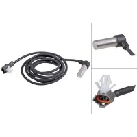 Wheel speed sensor passive sensor 2.190 mm cable A.B.S....