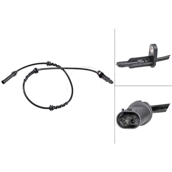 Wheel speed sensor active sensor 700 mm cable A.B.S. for BMW X3