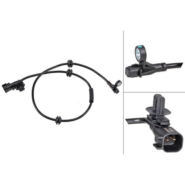 Wheel speed sensor active sensor 600 mm cable A.B.S. for FORD ECOSPORT