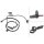 Wheel speed sensor active sensor 1.110 mm cable A.B.S. for KIA SORENTO