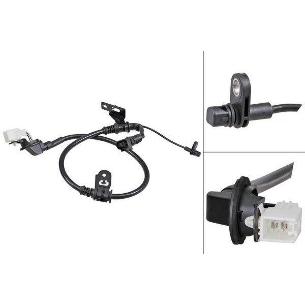 Sensor Raddrehzahl aktiver Sensor 790 mm Kabel A.B.S. für u.a. MAZDA CX-5