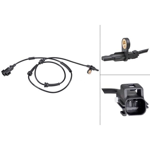 Sensor Raddrehzahl aktiv 1.005 mm Kabel A.B.S. für u.a. LAND ROVER DISCOVERY