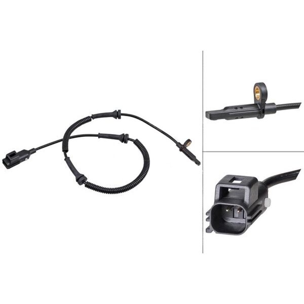 Sensor wheel speed active 660 mm cable A.B.S. for e.g. LAND ROVER DISCOVERY