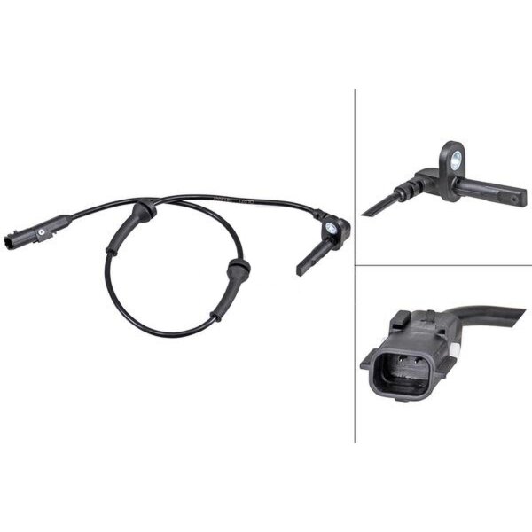 Sensor Raddrehzahl Daten an ABS-Steuergerät A.B.S. für DACIA SPRING