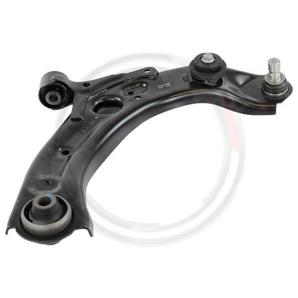 Control arm wheel suspension transverse steel with joint...