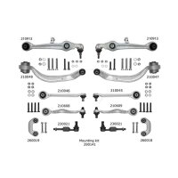 Repair kit control arm aluminium A.B.S. SMARTKIT for AUDI...