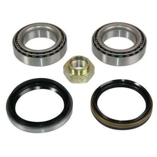 Wheel bearing set for smooth rotation Ø 63 mm 17.4 mm A.B.S. for e.g. MAZDA 323