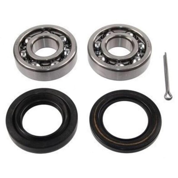 Wheel bearing set for smooth rotation Ø 62 mm 16.8 mm A.B.S. for SUBARU JUSTY