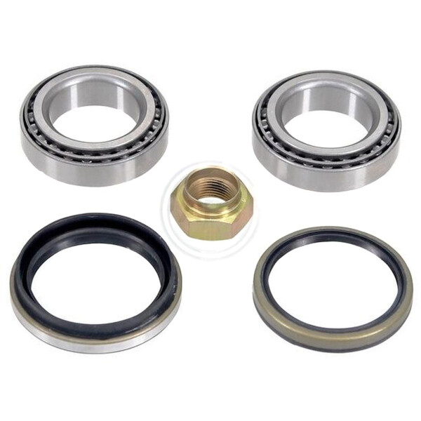 Wheel bearing set for smooth rotation Ø 63 mm 17.4 mm A.B.S. for e.g. MAZDA 323