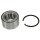 Wheel bearing set easy rotation Ø 70 mm 38 mm A.B.S. for e.g. DAIHATSU CHARADE