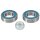Wheel bearing set for smooth rotation Ø 62 mm 16 mm A.B.S. for e.g. RENAULT 5