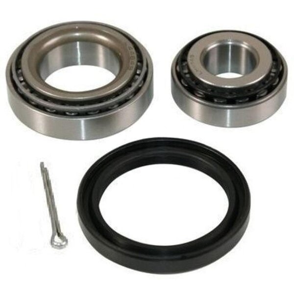 Wheel bearing set easy rotation Ø 50 mm 15 mm A.B.S. for e.g. NISSAN LAUREL