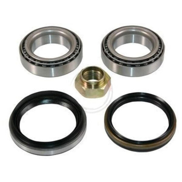 Wheel bearing set for smooth rotation Ø 63 mm 17 mm A.B.S. for e.g. MAZDA 323