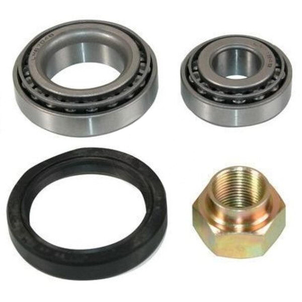 Wheel bearing set for smooth rotation Ø 59 mm 15 mm A.B.S. for PORSCHE 911