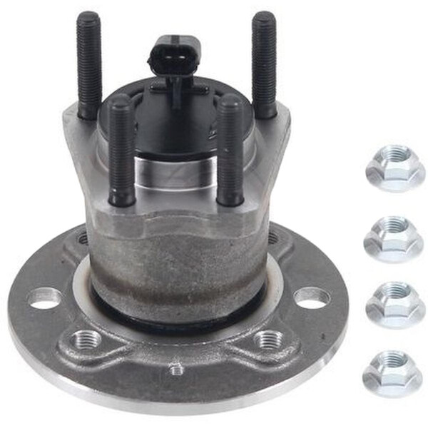 Radnabe hinten mit integriertem Radlager & ABS-Sensor A.B.S. für OPEL ASTRA H