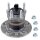Radnabe hinten mit integriertem Radlager & ABS-Sensor A.B.S. für OPEL ASTRA H