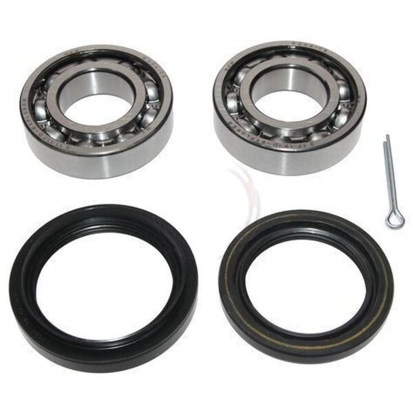Wheel bearing set for smooth rotation Ø 62 mm 16 mm A.B.S. for SUBARU JUSTY