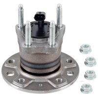 Radnabe hinten mit integriertem Radlager & ABS-Sensor...