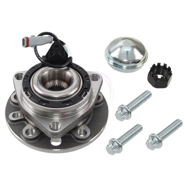 Radnabe vorne mit integriertem Radlager & ABS-Sensor A.B.S. für OPEL ASTRA H