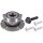 Wheel bearing set for smooth rotation Ø 136 mm 84 mm 5 A.B.S. for e.g. VW GOLF