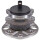 Wheel bearing set for smooth rotation Ø 122.5 mm 4 A.B.S. for e.g. RENAULT CLIO