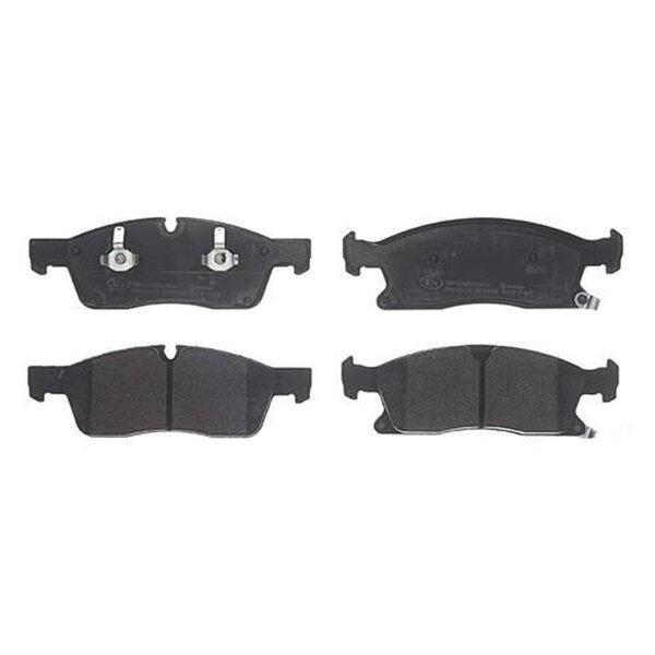 Brake pad set disc brake 21 mm BREMBO suitable for e.g. JEEP GRAND