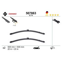 Wischblatt Scheibenwischergummi vorne SWF für BMW 1...