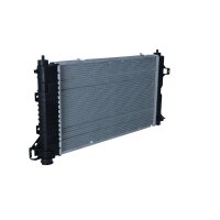 Radiator engine cooling 663 - 375 mm alu NRF for e.g. CHRYSLER VOYAGER