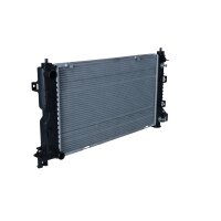 Radiator engine cooling 663 - 375 mm alu NRF for e.g. CHRYSLER VOYAGER