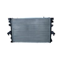 Radiator Engine cooling fins 710 - 466 mm aluminium NRF...