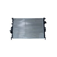 Kühler Motor Kühlrippen 672 - 455 mm Alu NRF...