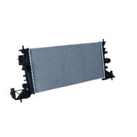 Kühler Motorkühlung Kühlrippen gelötet 680 - 311 mm Alu NRF für u.a. OPEL ASTRA