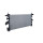 Radiator engine cooling 780 - 398 mm alu NRF for e.g. FIAT DUCATO