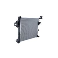 Radiator engine cooling 588 - 520 mm alu NRF for e.g. JEEP GRAND